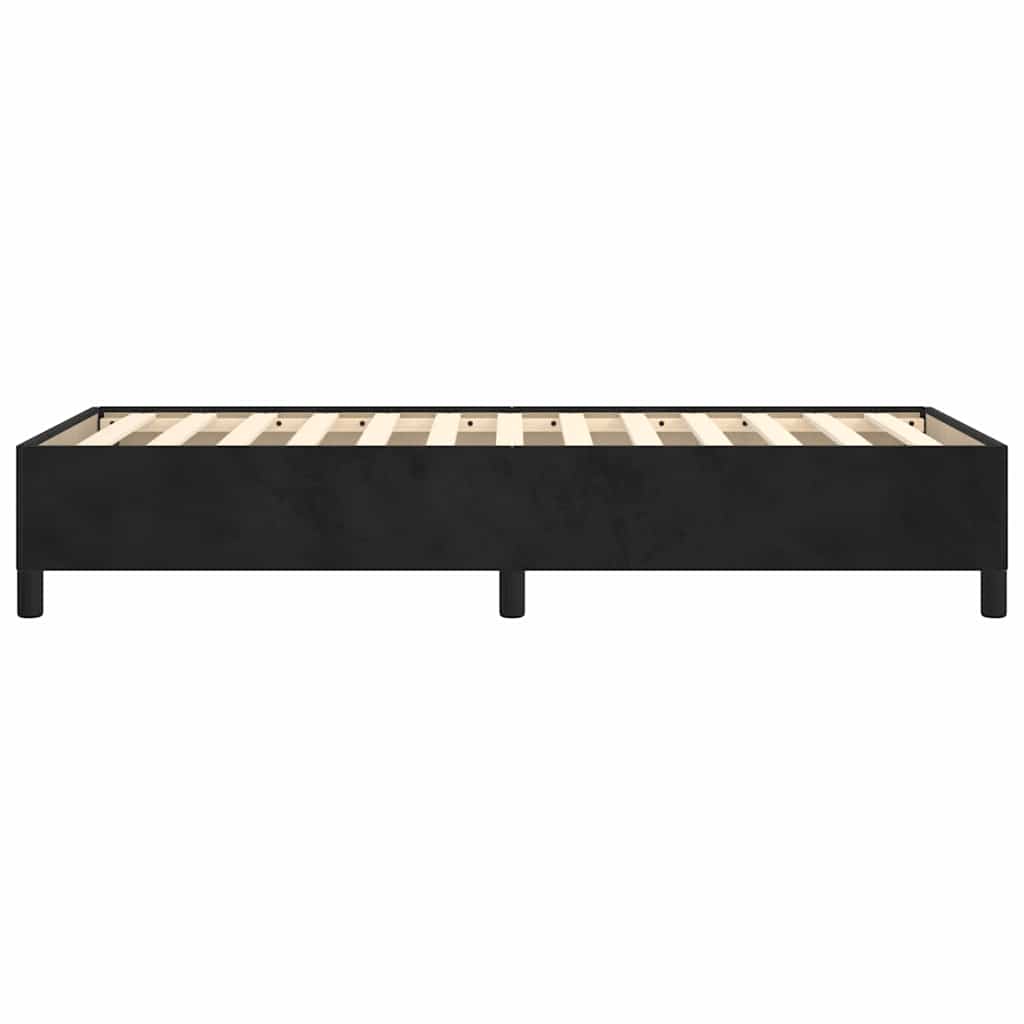 Bettgestell Schwarz 90x200 cm Samt