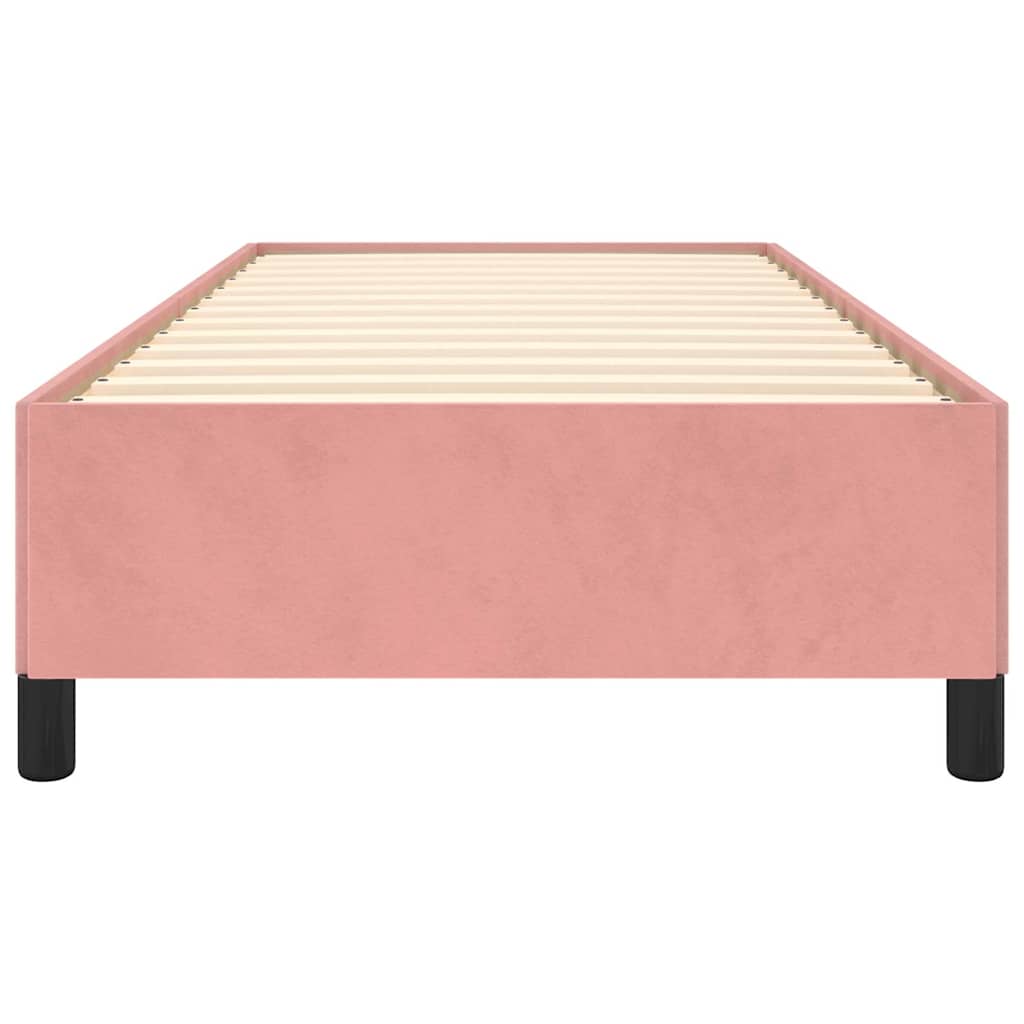 Bettgestell Rosa 100x200 cm Samt