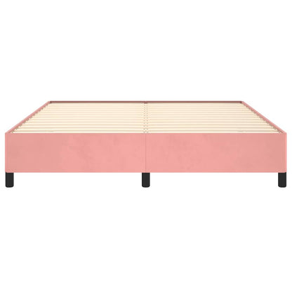 Bettgestell Rosa 180x200 cm Samt