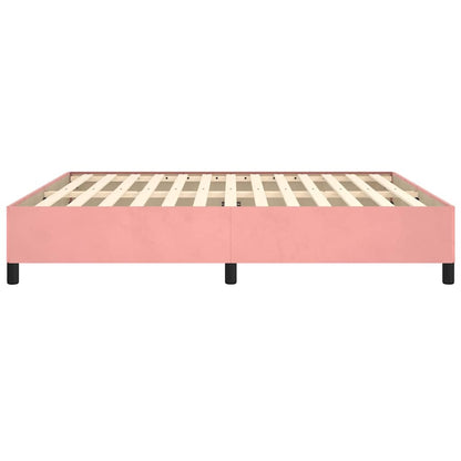 Bettgestell Rosa 180x200 cm Samt