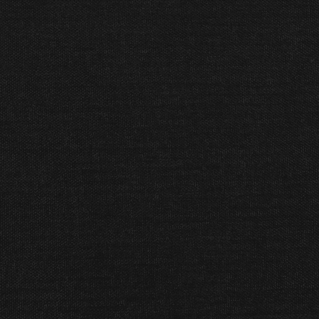 Bed frame with headboard without mattress black 100x200 cm