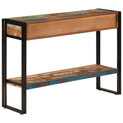 Konsolentisch 110x30x76 cm Altholz Massiv