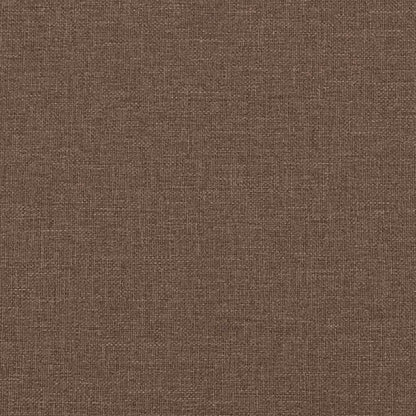 Fußhocker Braun 60x50x41 cm Stoff
