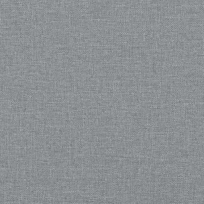 Fußhocker Hellgrau 70x55x41 cm Stoff