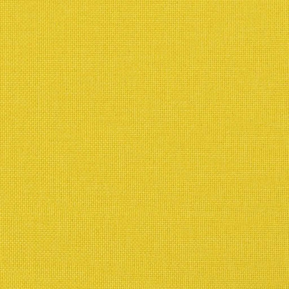 Fußhocker Hellgelb 70x55x41 cm Stoff