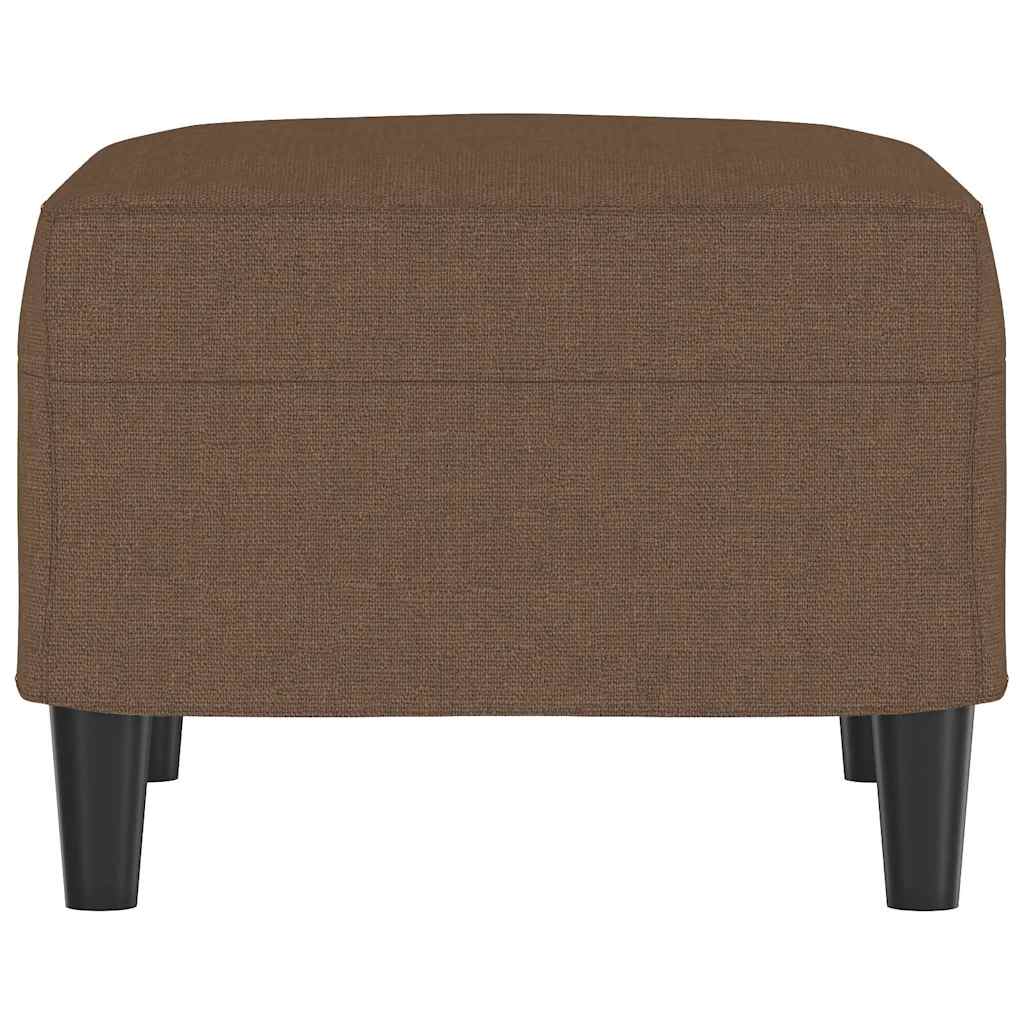 Fußhocker Braun 60x50x41 cm Stoff