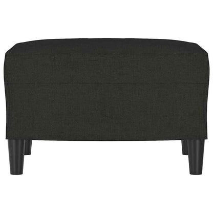 Fußhocker Schwarz 60x50x41 cm Stoff