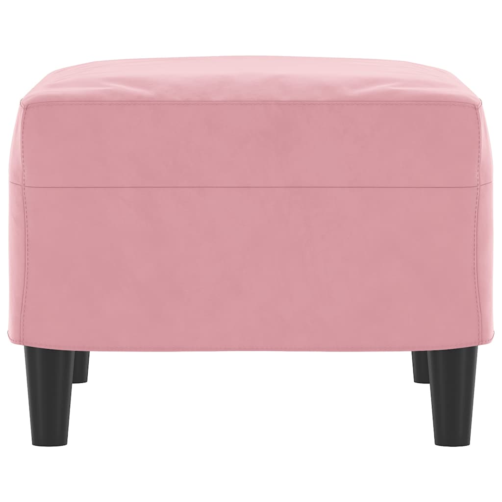 Fußhocker Rosa 60x50x41 cm Samt