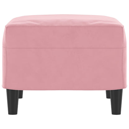 Fußhocker Rosa 60x50x41 cm Samt