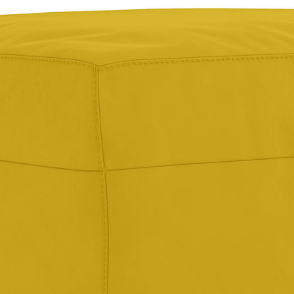 Fußhocker Gelb 60x50x41 cm Samt