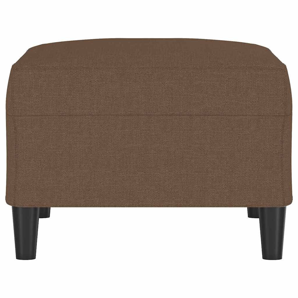 Fußhocker Braun 70x55x41 cm Stoff
