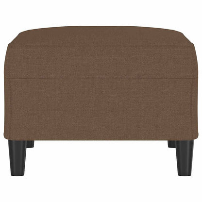 Fußhocker Braun 70x55x41 cm Stoff