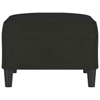 Fußhocker Schwarz 70x55x41 cm Stoff