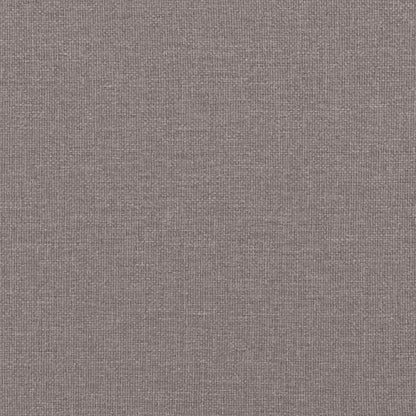 Fußhocker Taupe 70x55x41 cm Stoff