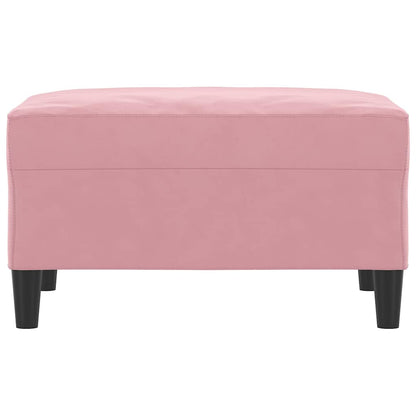 Fußhocker Rosa 70x55x41 cm Samt