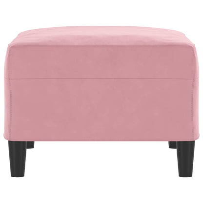 Fußhocker Rosa 70x55x41 cm Samt