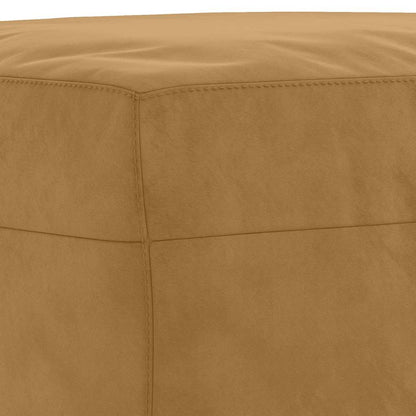 Fußhocker Braun 70x55x41 cm Samt