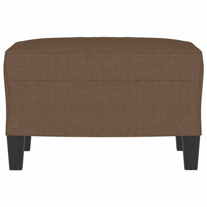 Fußhocker Braun 60x50x41 cm Stoff