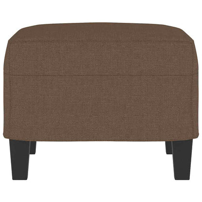 Fußhocker Braun 60x50x41 cm Stoff