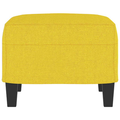 Fußhocker Hellgelb 60x50x41 cm Stoff