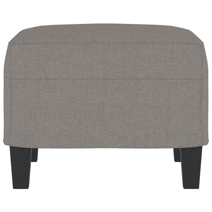 Fußhocker Taupe 60x50x41 cm Stoff