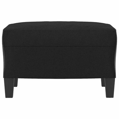 Fußhocker Schwarz 60x50x41 cm Kunstleder