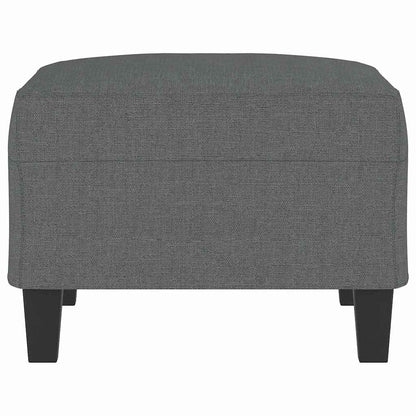Fußhocker Dunkelgrau 70x55x41 cm Stoff
