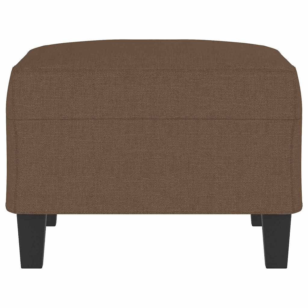 Fußhocker Braun 70x55x41 cm Stoff