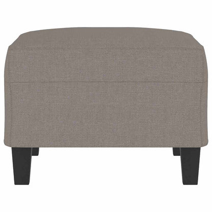 Fußhocker Taupe 70x55x41 cm Stoff