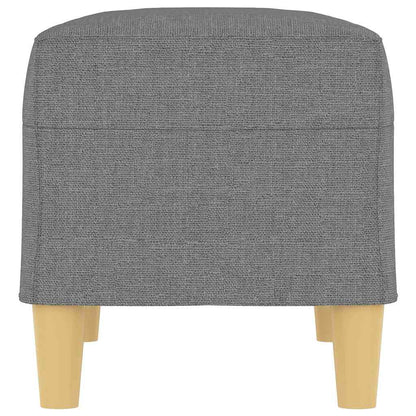Sitzbank Dunkelgrau 70x35x41 cm Stoff