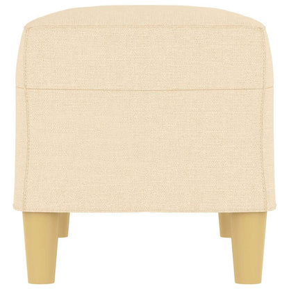 Sitzbank Creme 70x35x41 cm Stoff