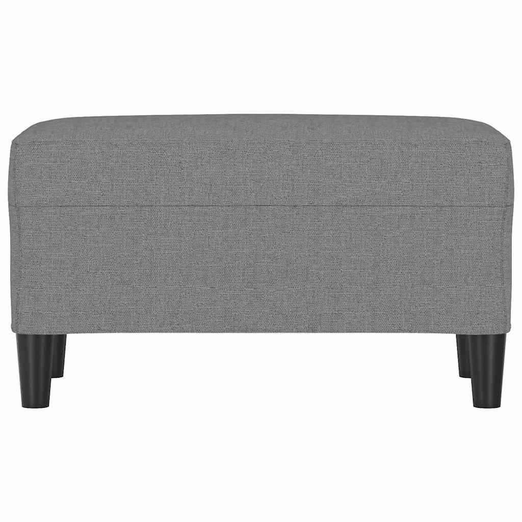 Sitzbank Dunkelgrau 70x35x41 cm Stoff
