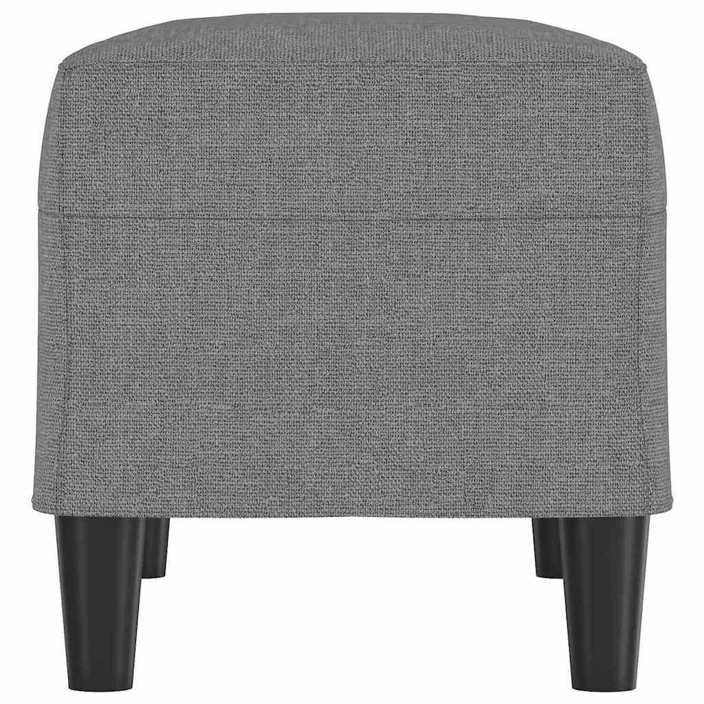 Sitzbank Dunkelgrau 70x35x41 cm Stoff