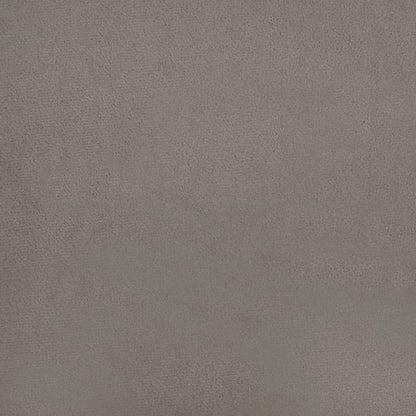 Sitzbank Hellgrau 70x35x41 cm Samt