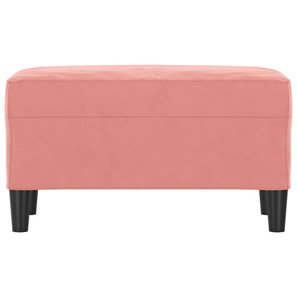 Sitzbank Rosa 70x35x41 cm Samt