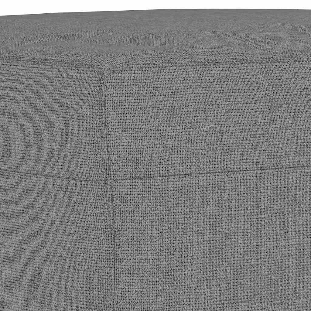 Sitzbank Dunkelgrau 100x35x41 cm Stoff