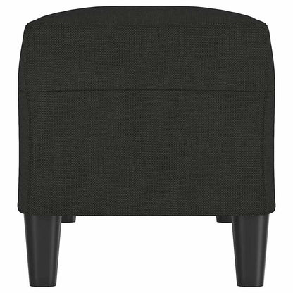 Sitzbank Schwarz 100x35x41 cm Stoff
