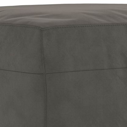 Sitzbank Dunkelgrau 100x35x41 cm Samt