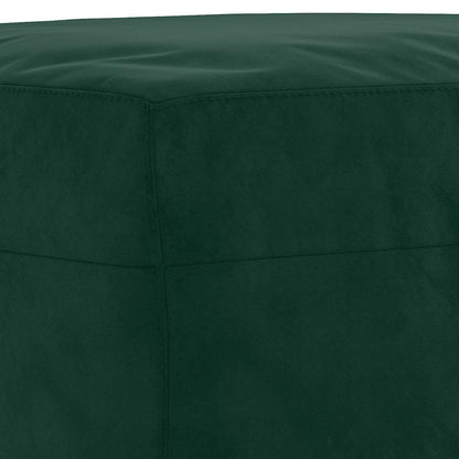 Sitzbank Dunkelgrün 100x35x41 cm Samt