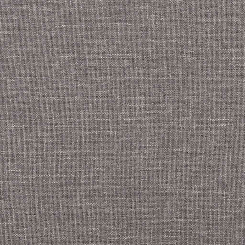Sitzbank Hellgrau 70x35x41 cm Stoff