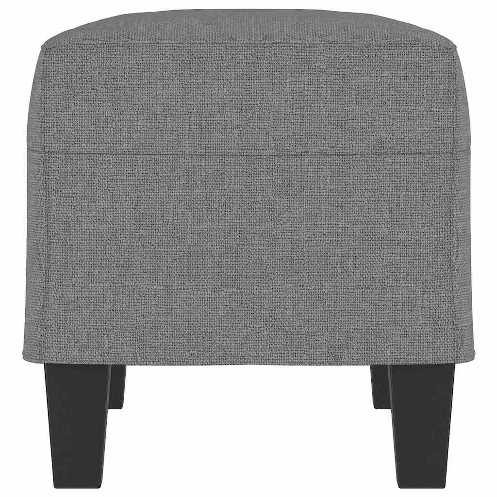 Sitzbank Dunkelgrau 70x35x41 cm Stoff