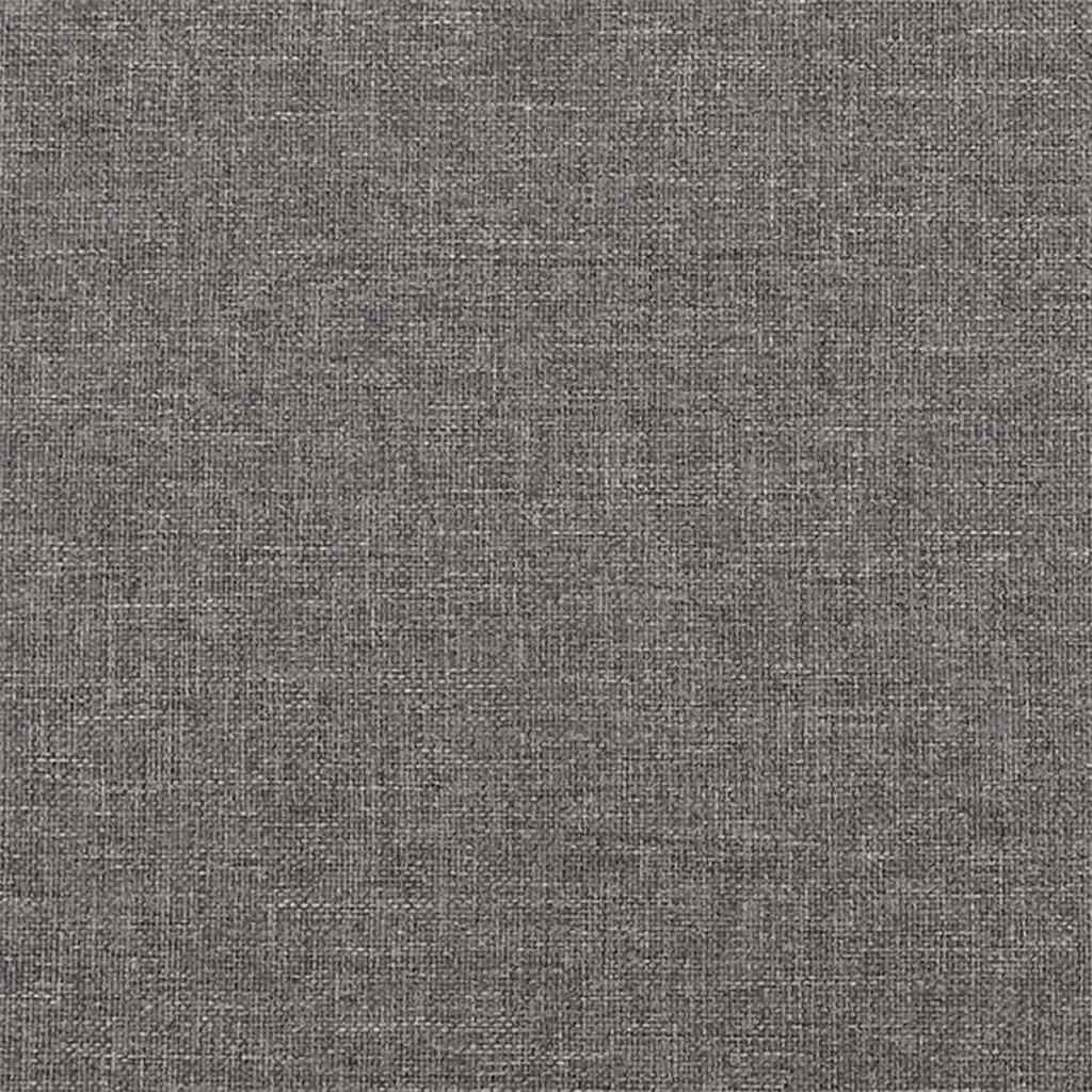 Sitzbank Dunkelgrau 70x35x41 cm Stoff