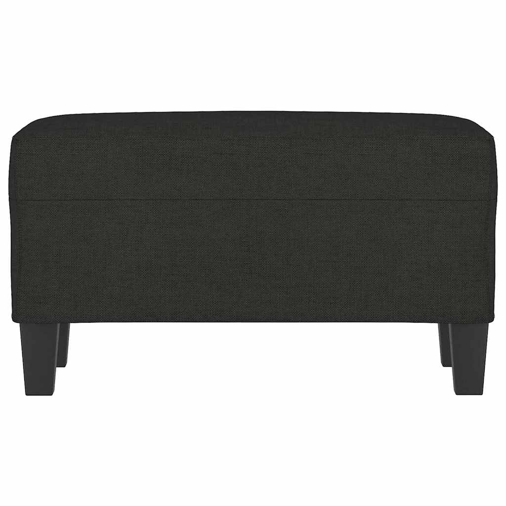 Sitzbank Schwarz 70x35x41 cm Stoff