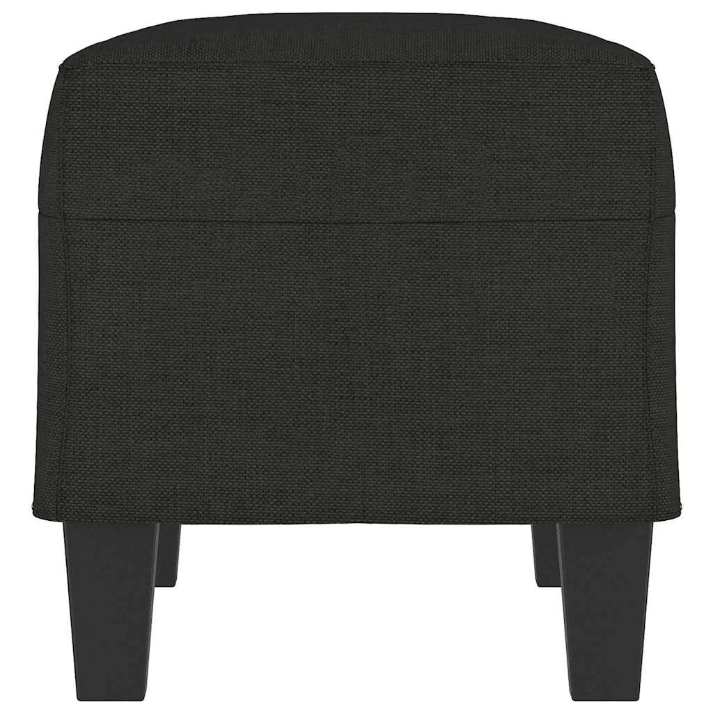Sitzbank Schwarz 70x35x41 cm Stoff