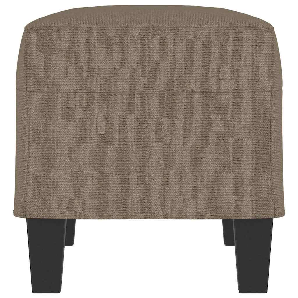 Sitzbank Taupe 70x35x41 cm Stoff