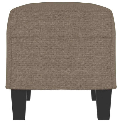 Sitzbank Taupe 70x35x41 cm Stoff