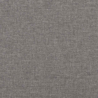 Sitzbank Hellgrau 100x35x41 cm Stoff