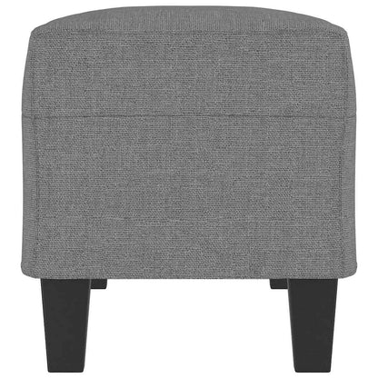 Sitzbank Dunkelgrau 100x35x41 cm Stoff