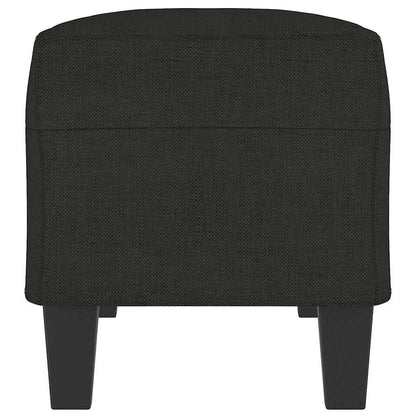 Sitzbank Schwarz 100x35x41 cm Stoff