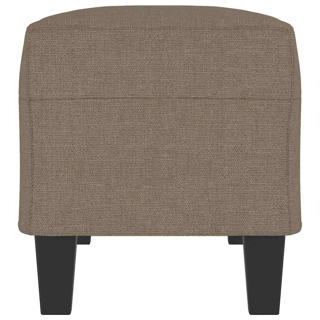 Sitzbank Taupe 100x35x41 cm Stoff